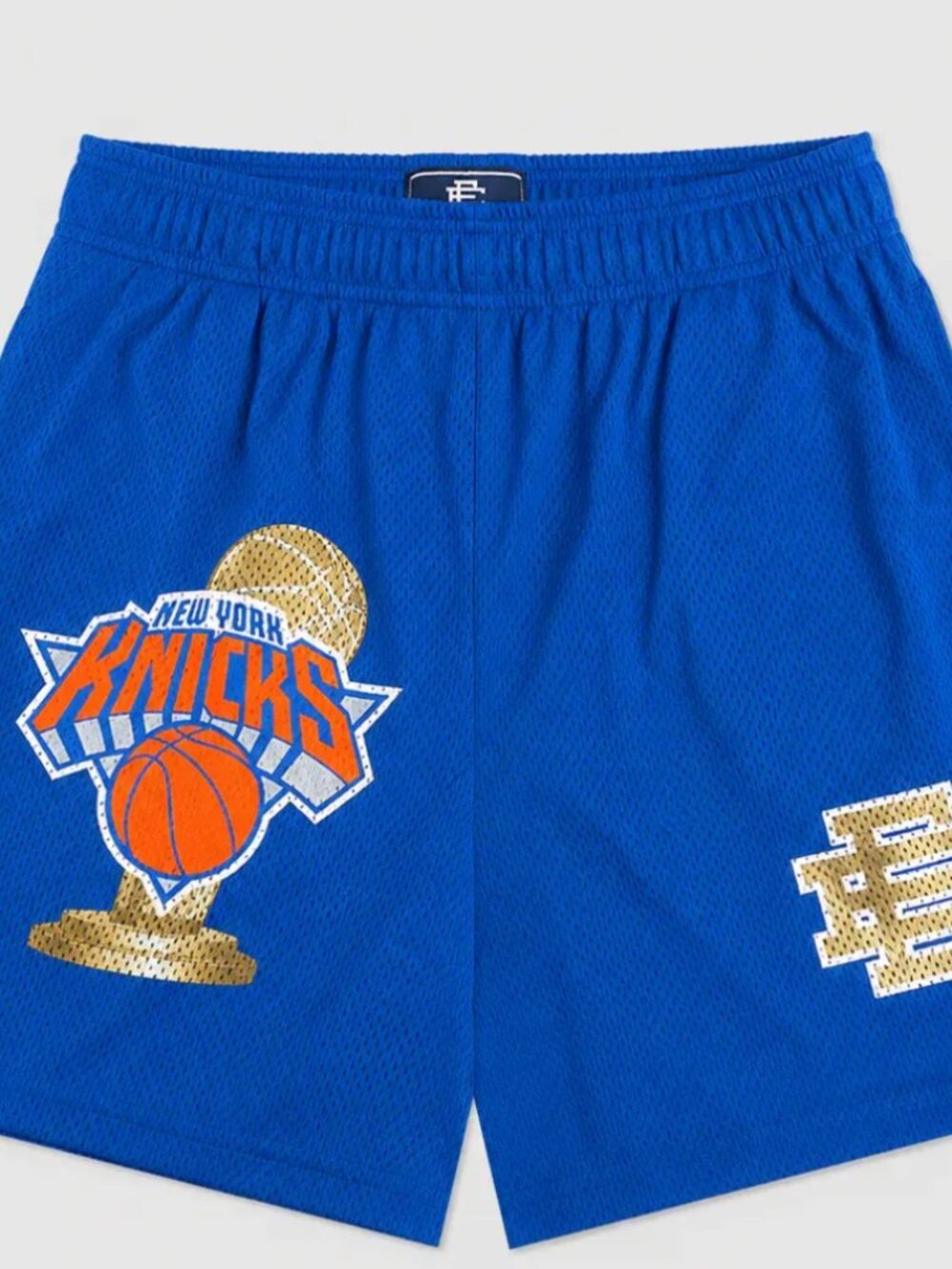 NWT Eric Emanuel New York Knicks Blue Short